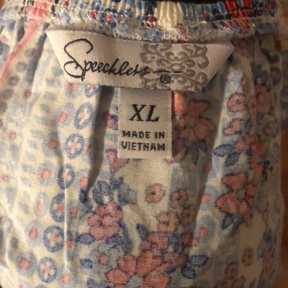 Cute print dress. Size xL - Picture 3 of 3
